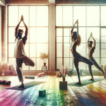 Posturas de yoga para iniciantes em vídeos.