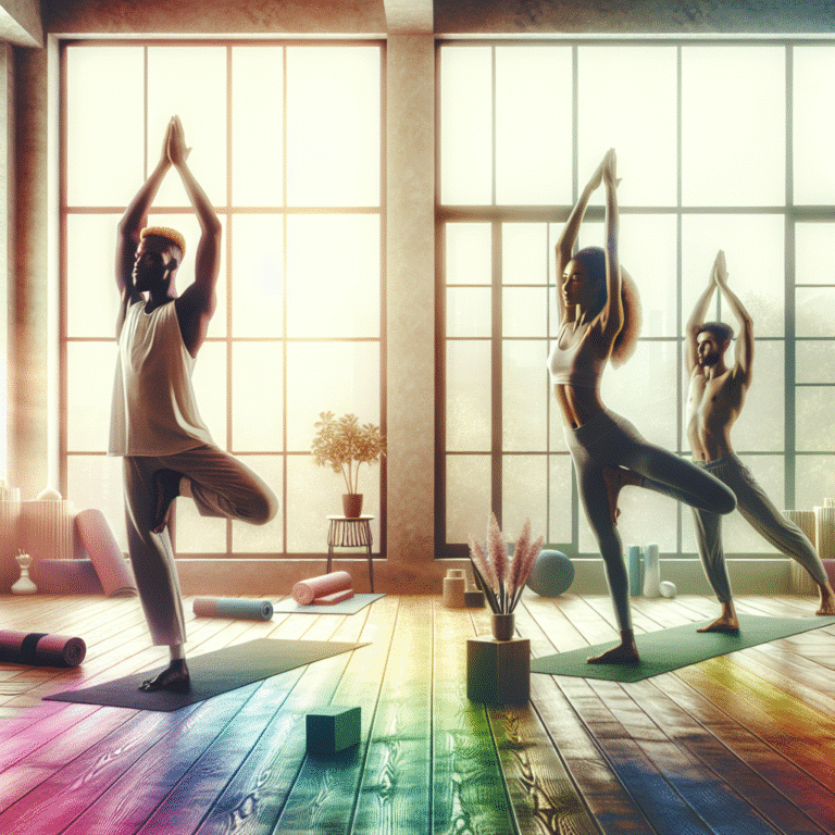 Posturas de yoga para iniciantes em vídeos.