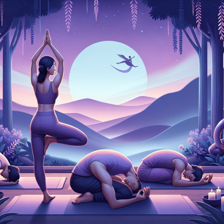 Posturas de yoga para praticar antes de dormir