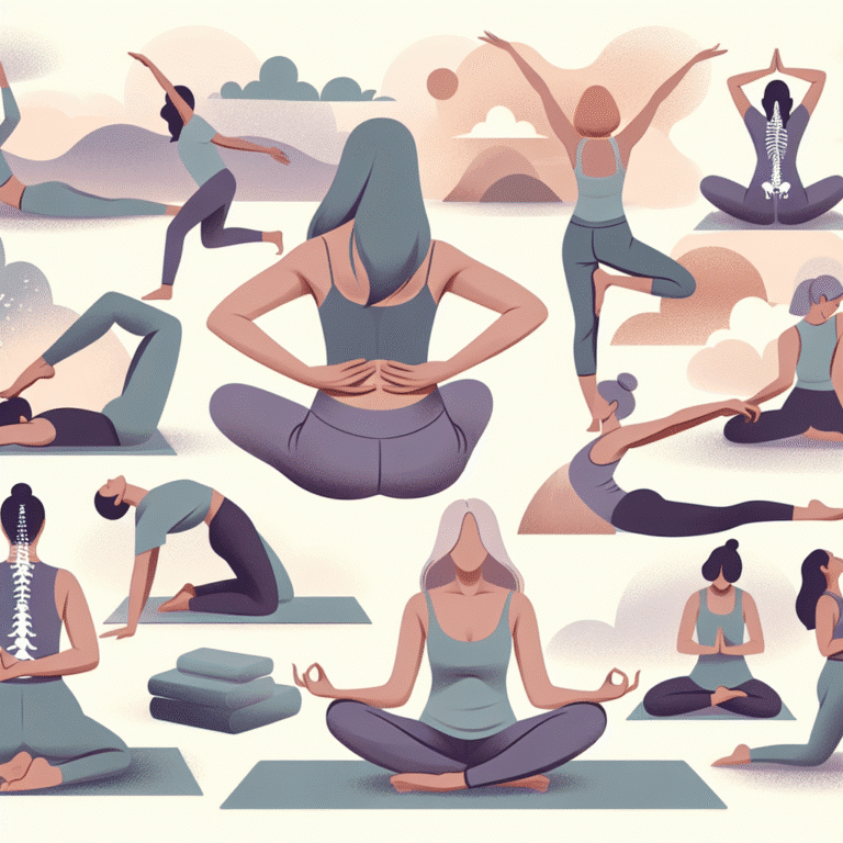 Sequência de yoga para aliviar dor nas costas