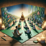 Sequência de yoga para iniciantes com meditação