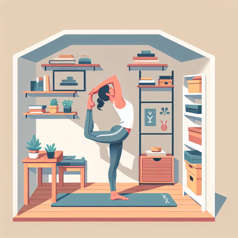 Dicas para praticar yoga em pouco espaço