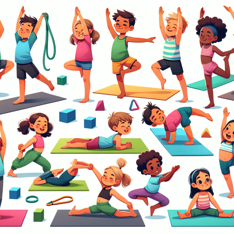 Dicas de yoga divertidas para crianças e adolescentes
