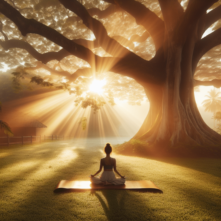 Posturas simples de yoga para manhãs